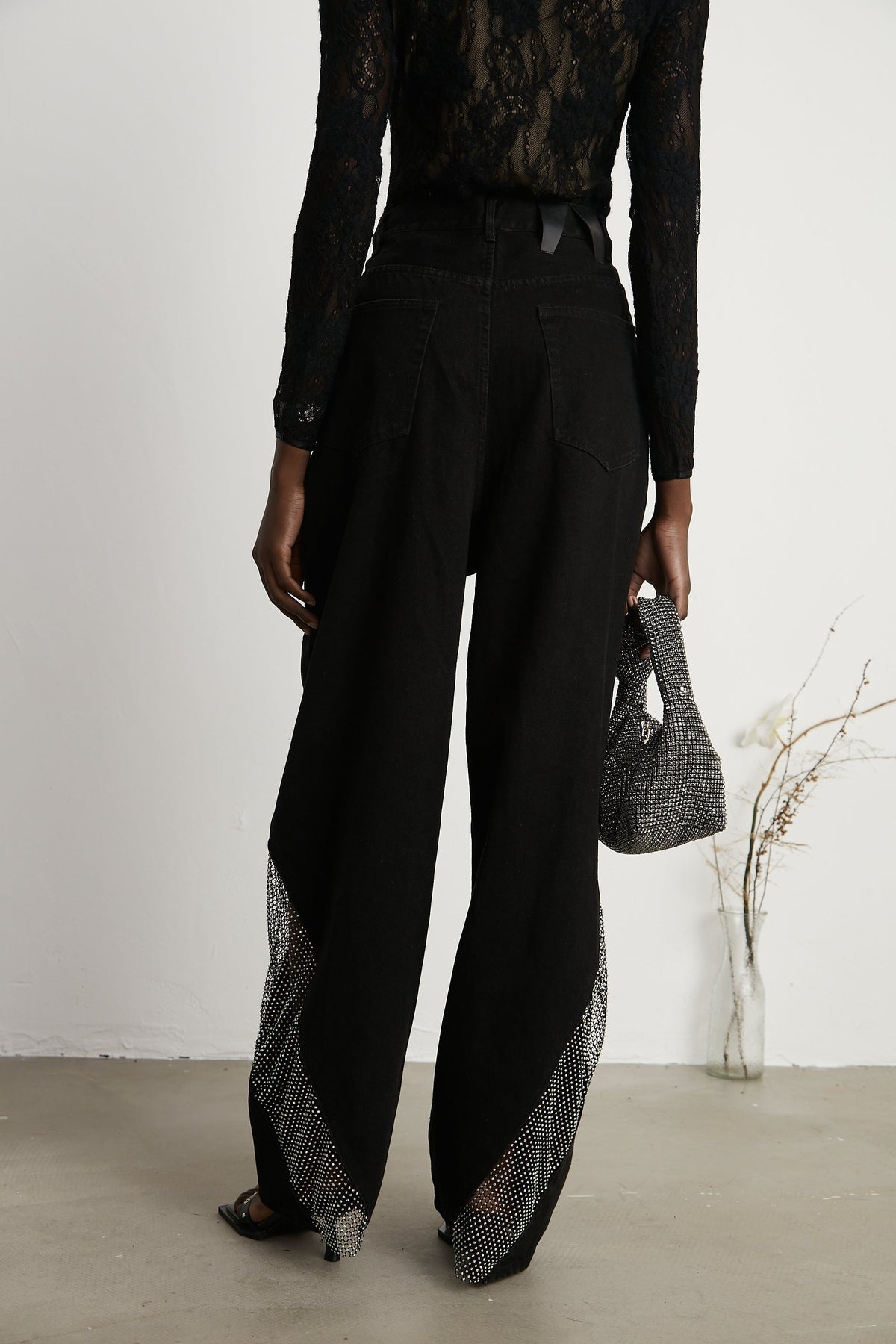 Thérèse Geniş Paça Kot Pantolon - 3. görünüm