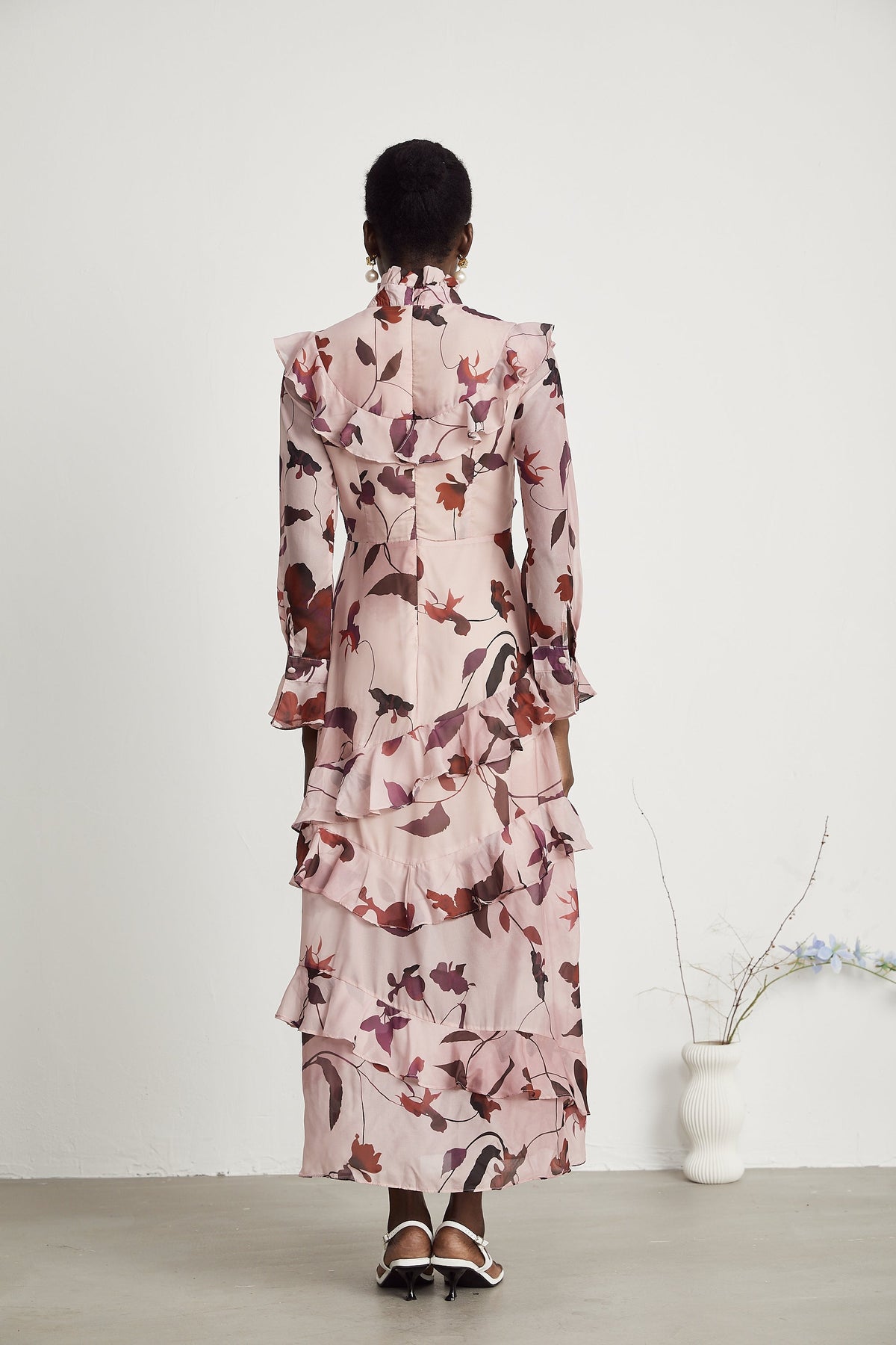 Agathe Maksi Elbise - Pembe - 2. görünüm