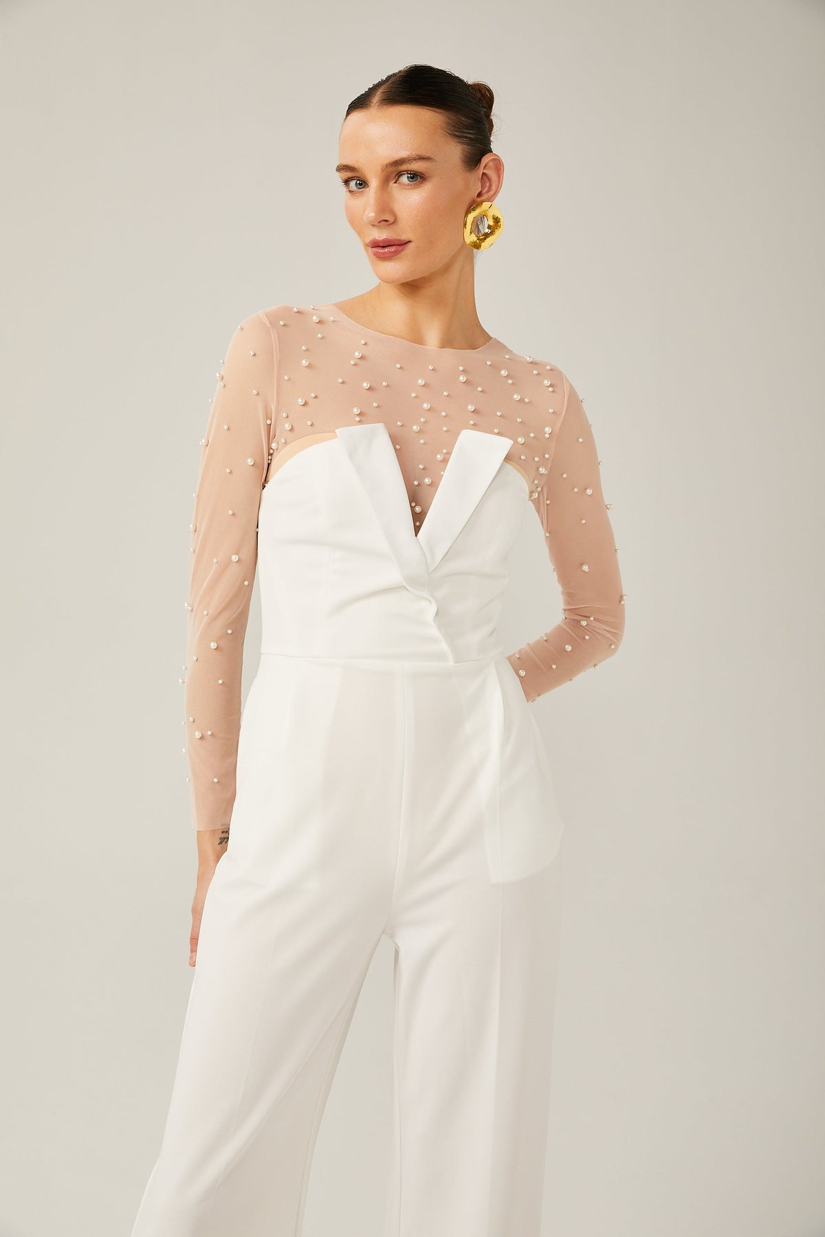 Xanthe Bodysuit Ve Tulum Takım - 5. görünüm