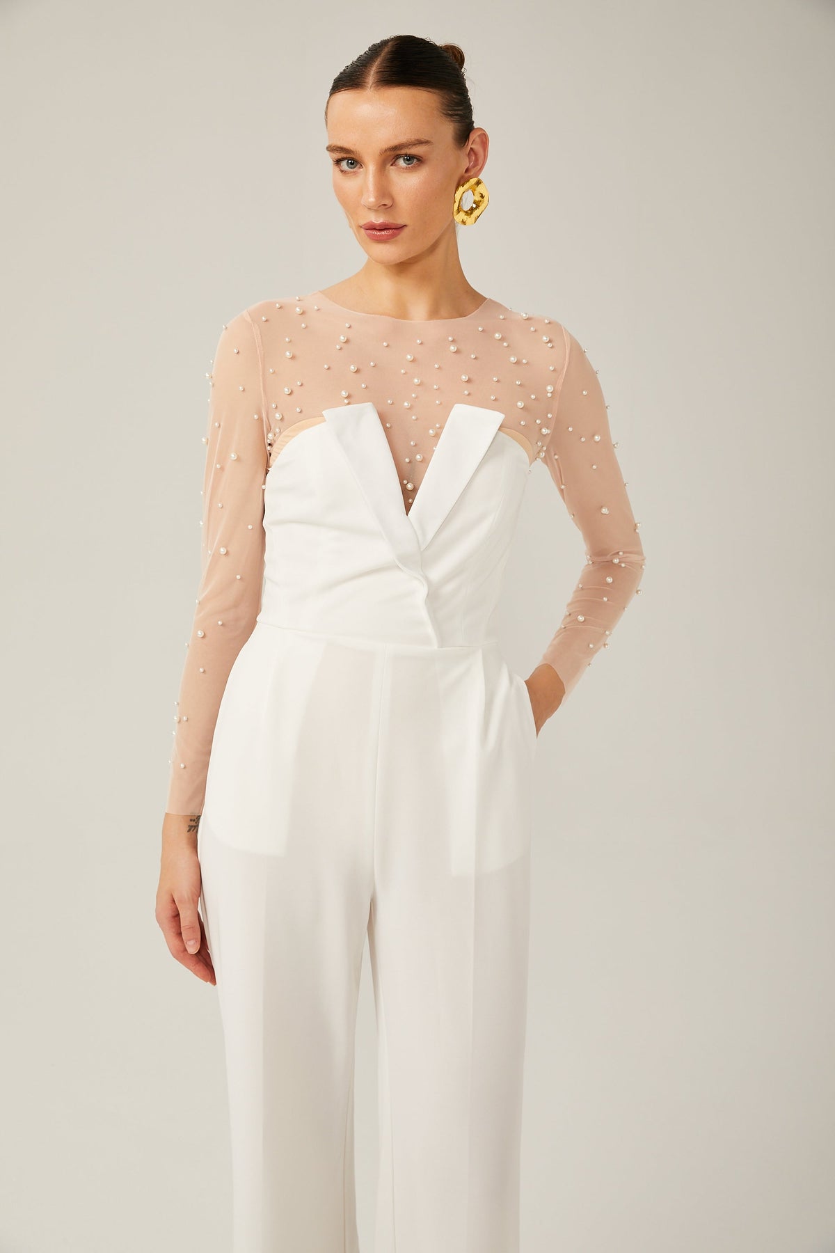Xanthe Bodysuit Ve Tulum Takım - 7. görünüm