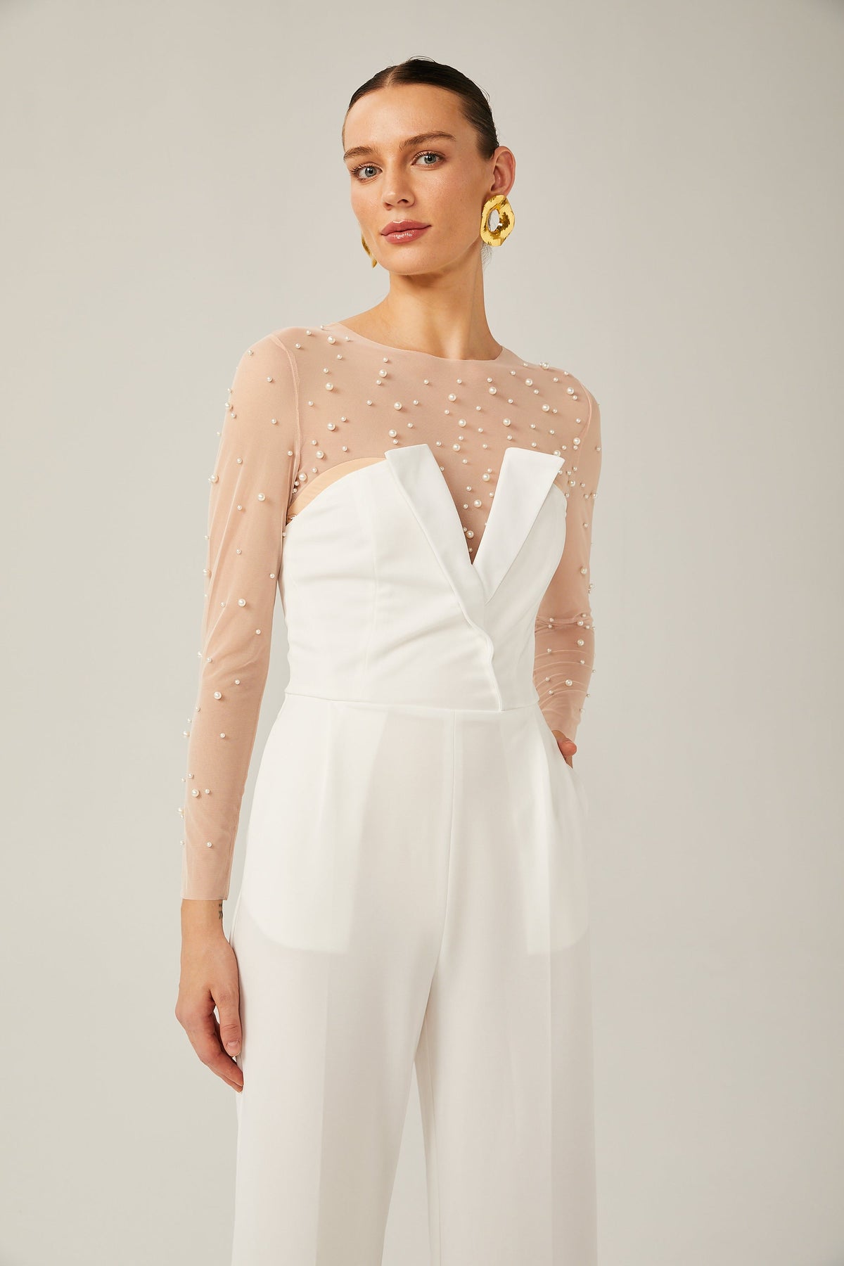 Xanthe Bodysuit Ve Tulum Takım - 8. görünüm
