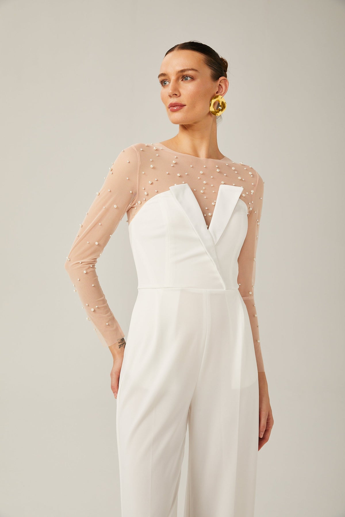 Xanthe Bodysuit Ve Tulum Takım - 10. görünüm