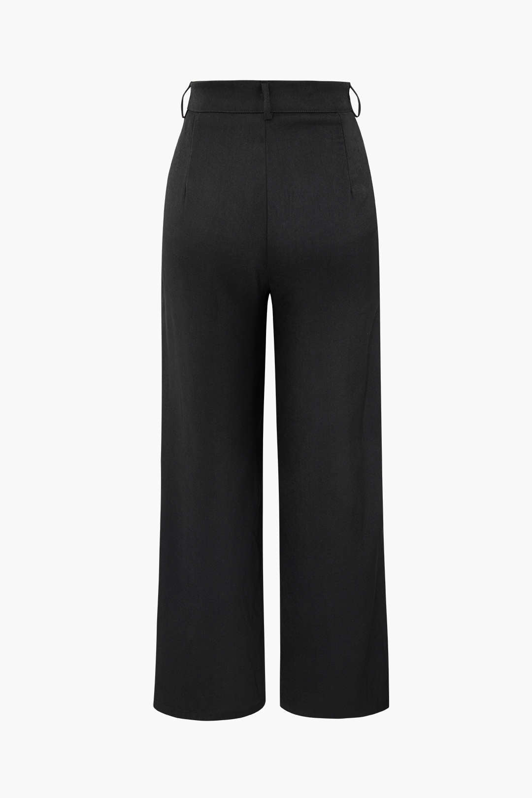 Drape Kruvaze Düz Paça Takım Pantolon - 3. görünüm