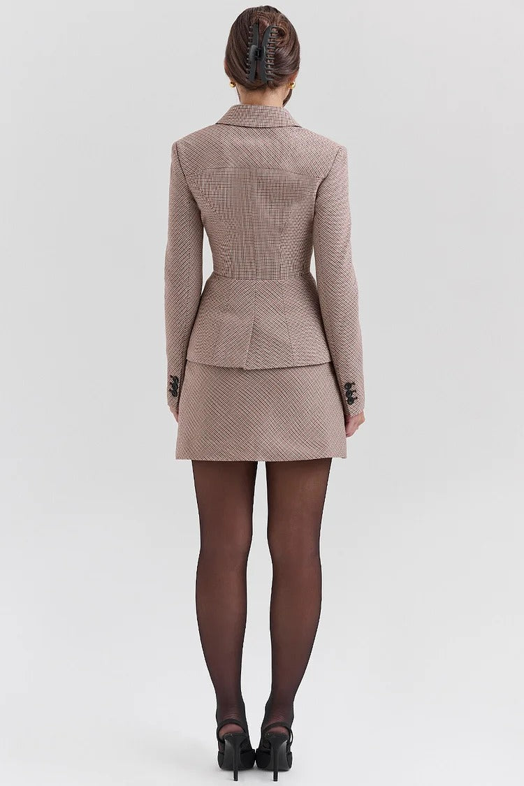 Marise Kahverengi Blazer Takım - 12. görünüm