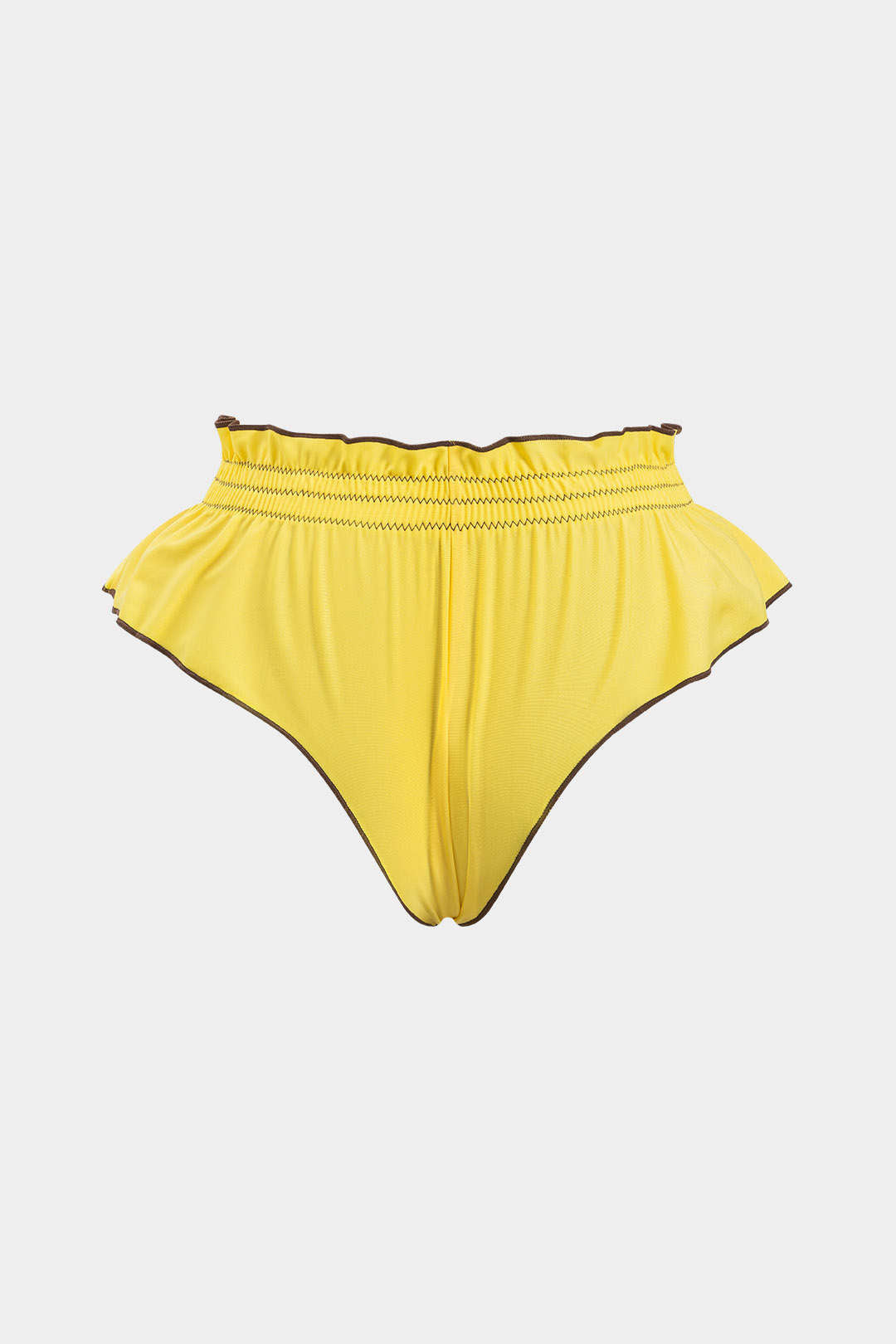 Fırfırlı Büzgülü Bikini Takımı
