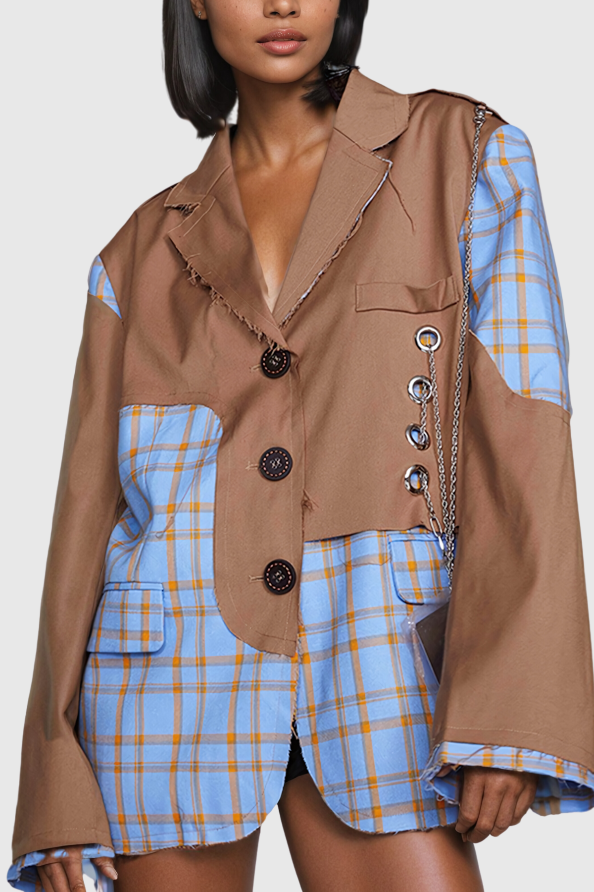 Abilyx Zincirli Izgara Blazer - 2. görünüm