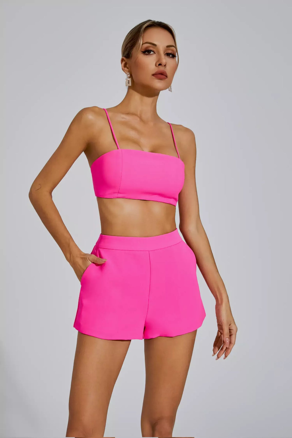 Adalee Pembe Blazer Takım - 3. görünüm
