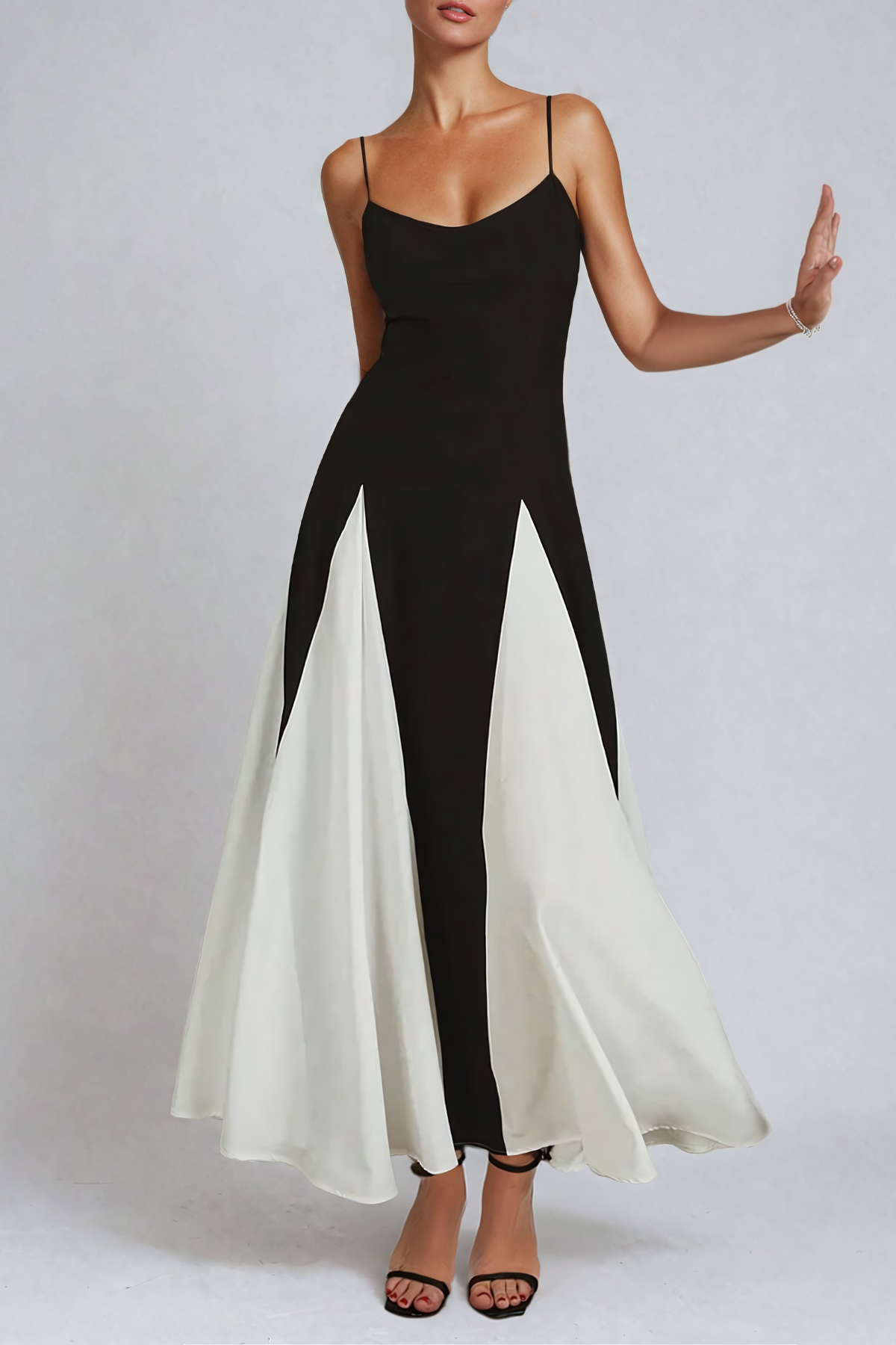 Adiel Deconstruct Dantelli Spagetti Maxi Elbise