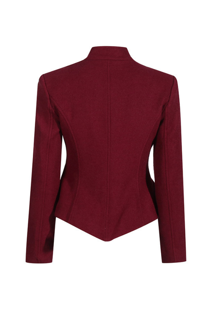 Darcy Cut-Out Kaşe Ceket - 5. görünüm