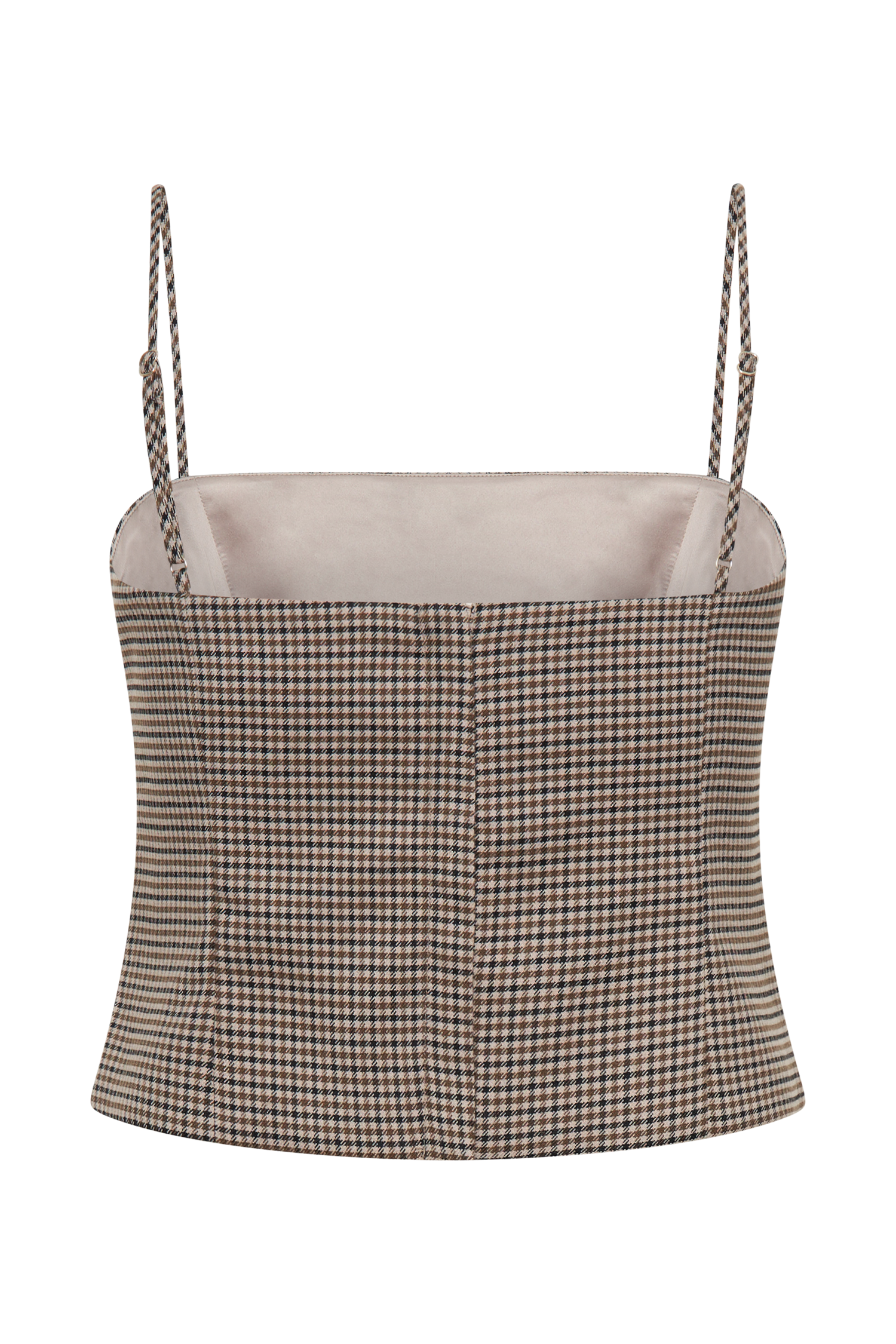 Aberley Crop Top - Tan Kareli
