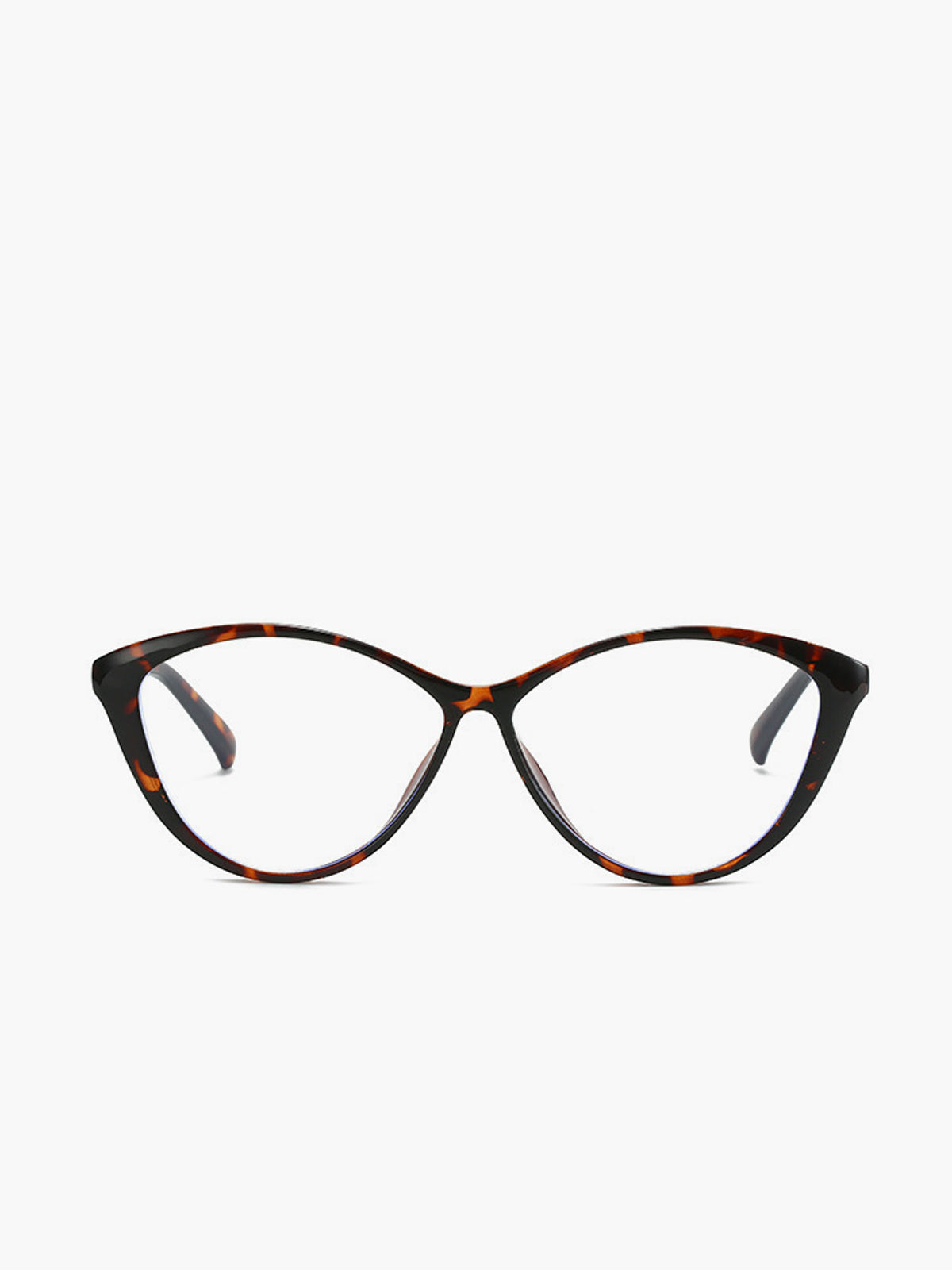 Retro Leopar Kedi Gözlüğü Kahverengi UV Korumalı