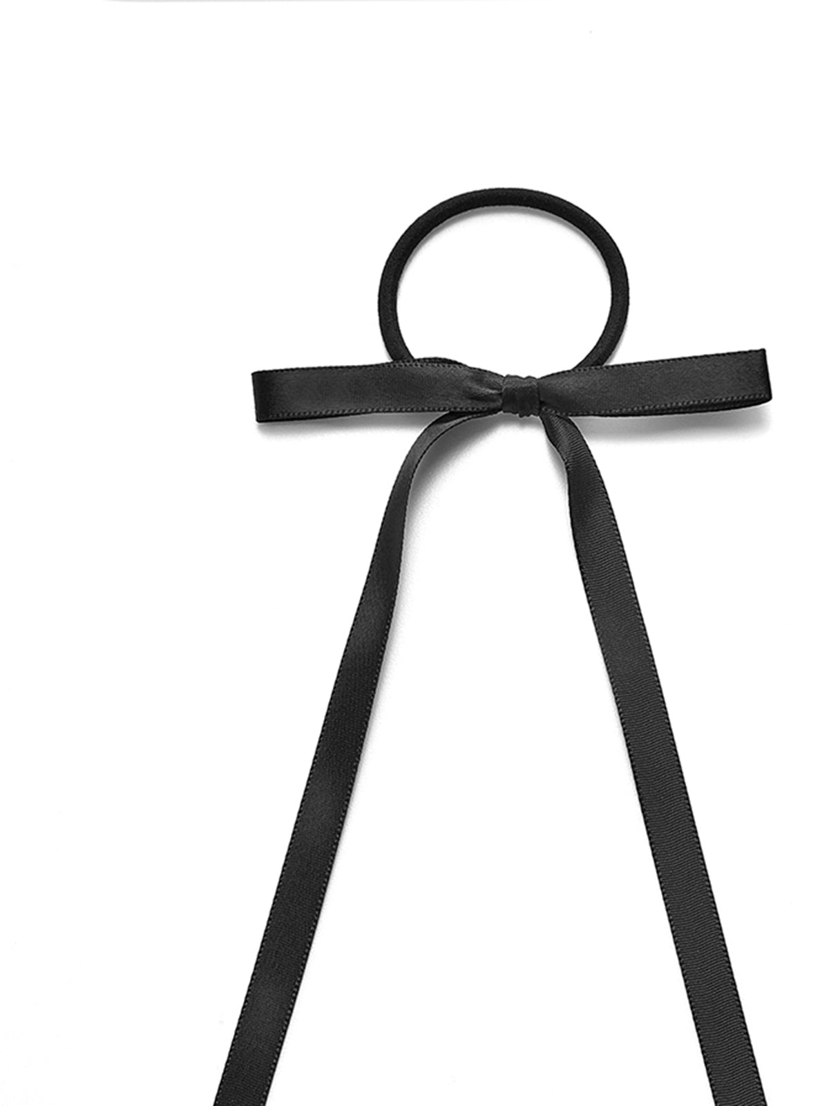 Minimalist Yay Saç Tokası Saten Kumaş Bordeaux