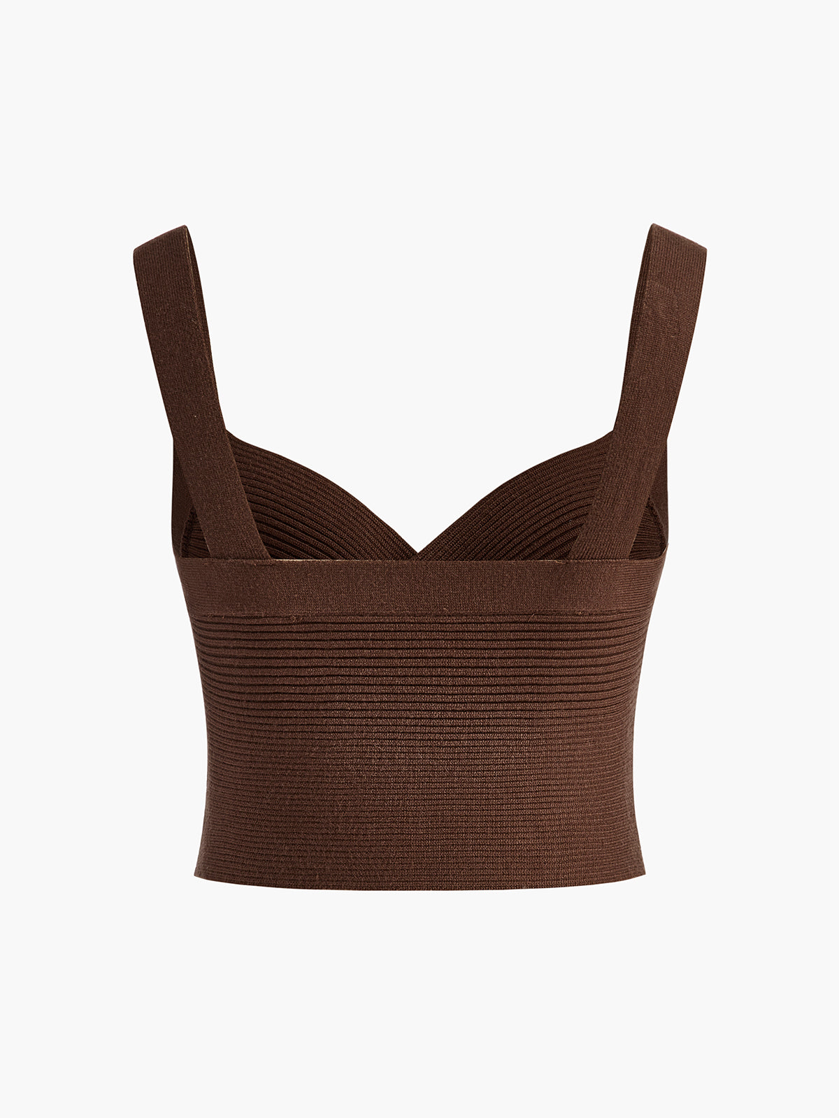 Criss Cross Sweetheart Kırpılmış Kazak Yelek - 2. görünüm