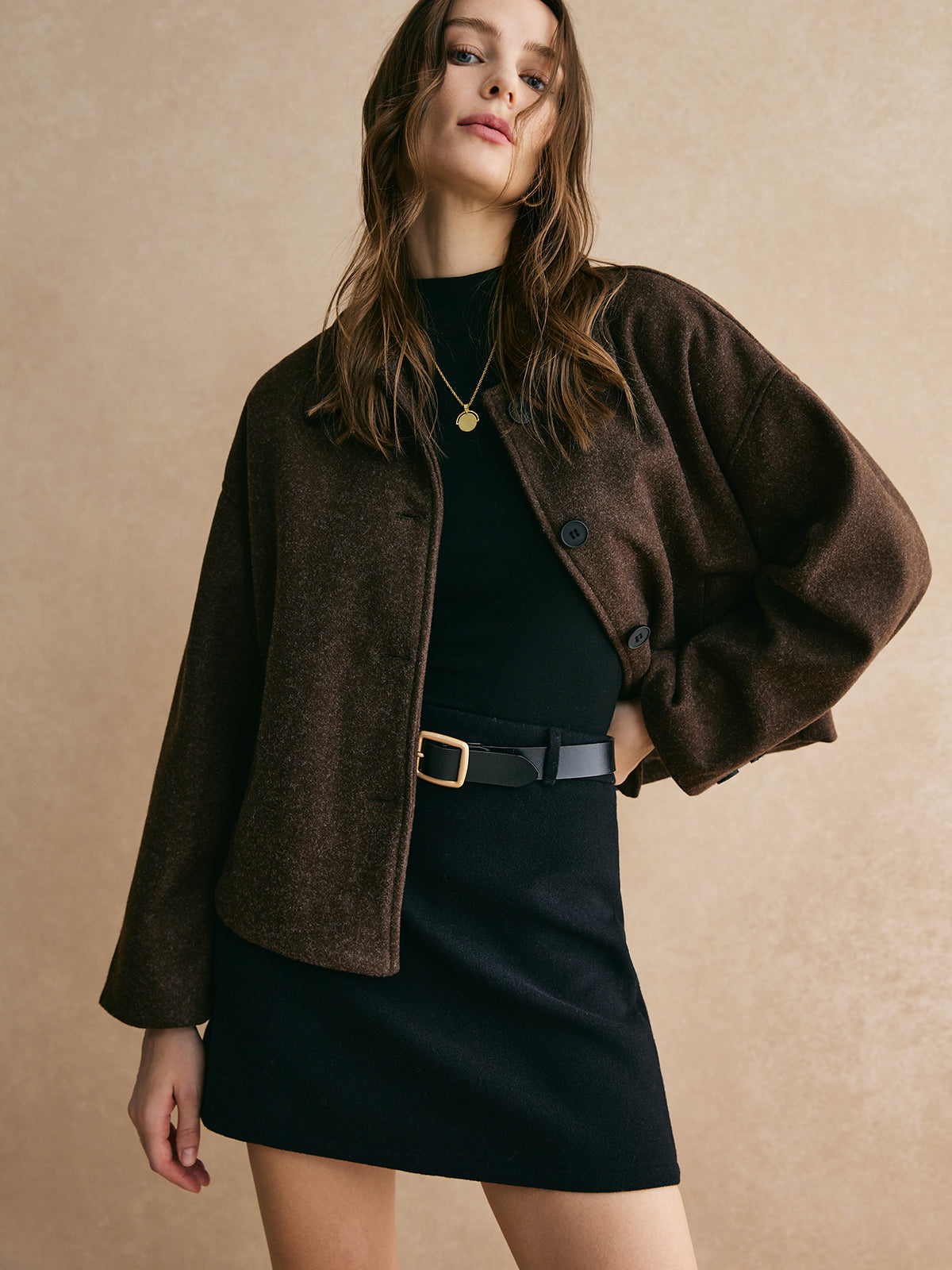 Tweed Düğmeli Ceket - 2. görünüm