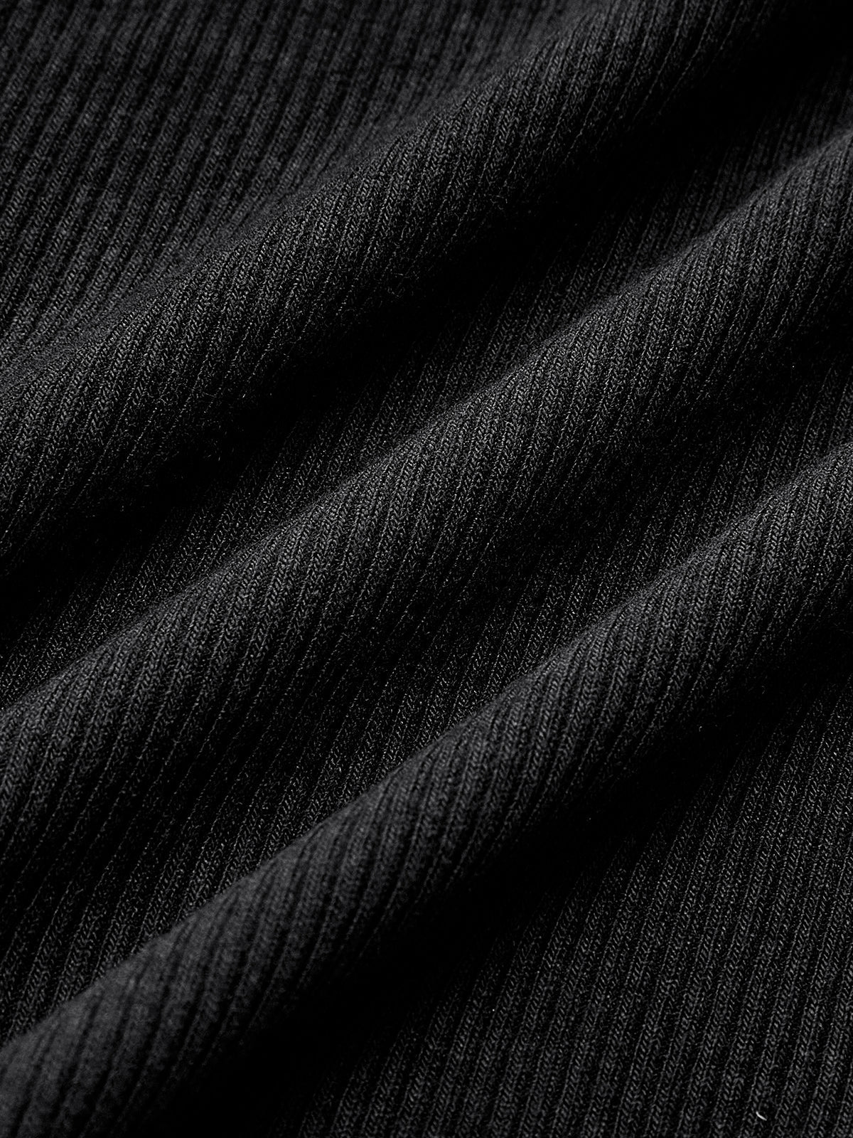Nervürlü Uzun Kollu Basic Üst Ekru Slim Fit