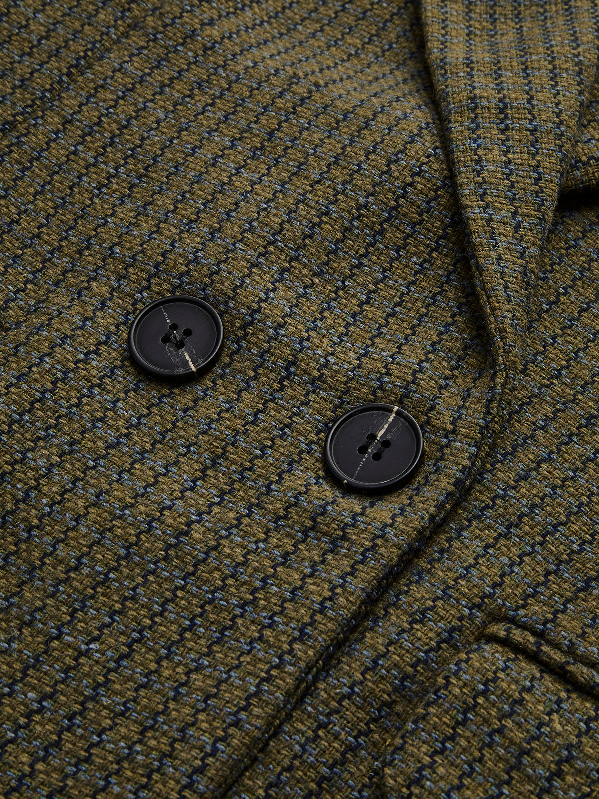 Oversize Tweed Ekose Blazer - 3. görünüm