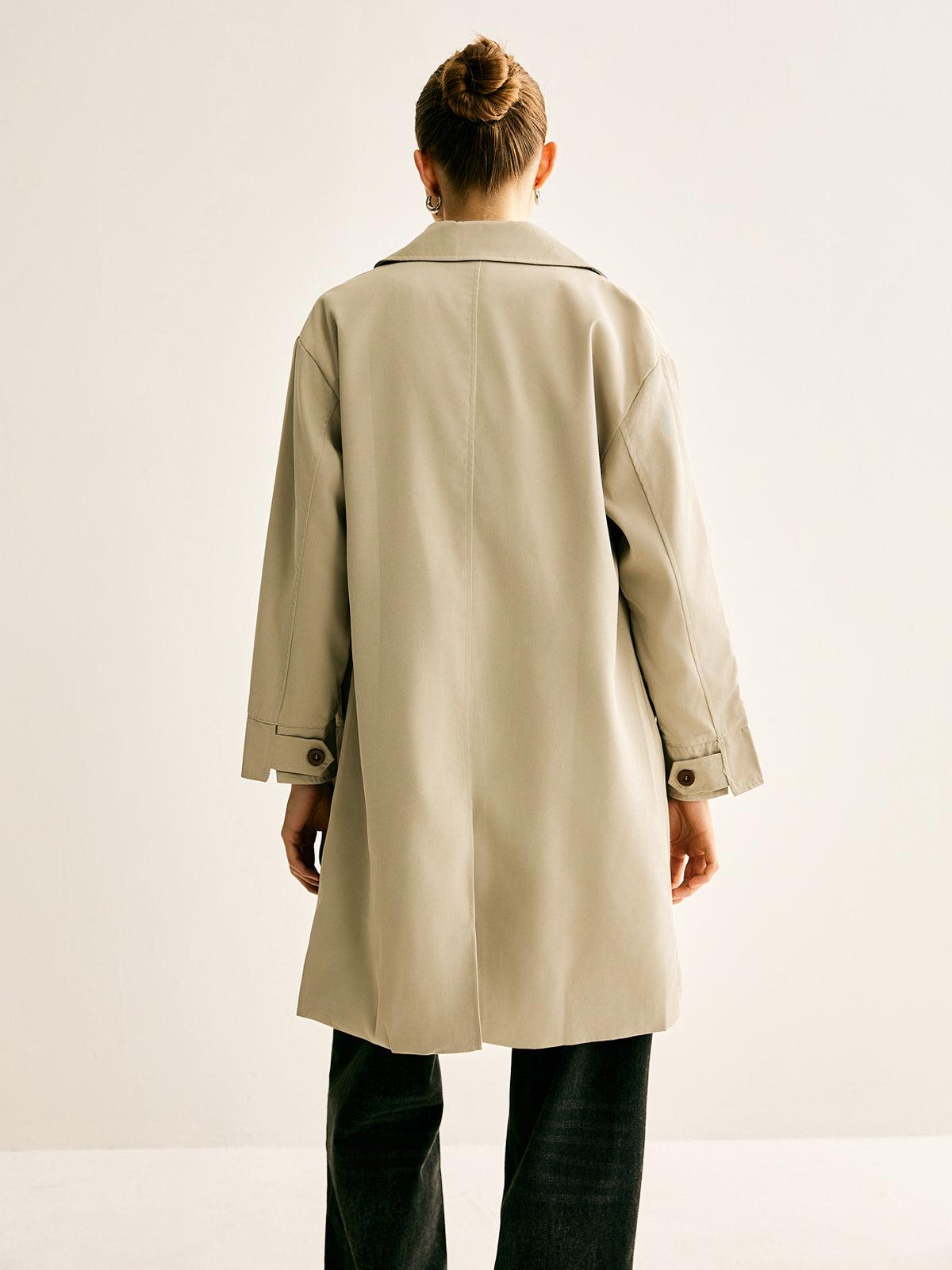 Minimal Charm Trençkot - 5. görünüm