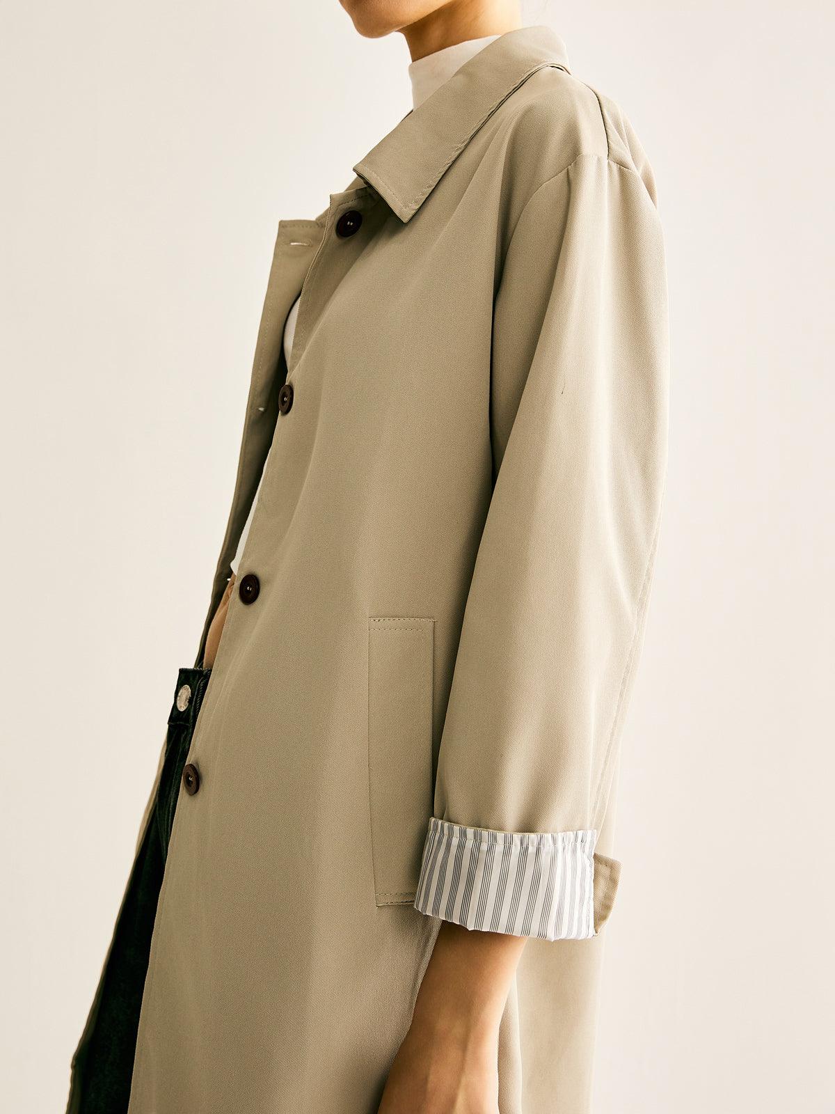Minimal Charm Trençkot - 3. görünüm