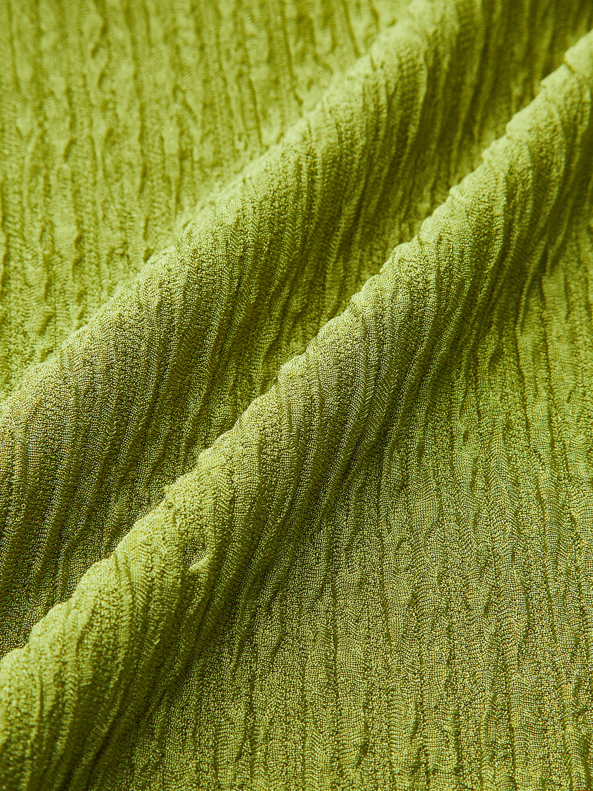 Tek Omuzlu Düğüm Detaylı Bodysuit Yeşil Slim Fit