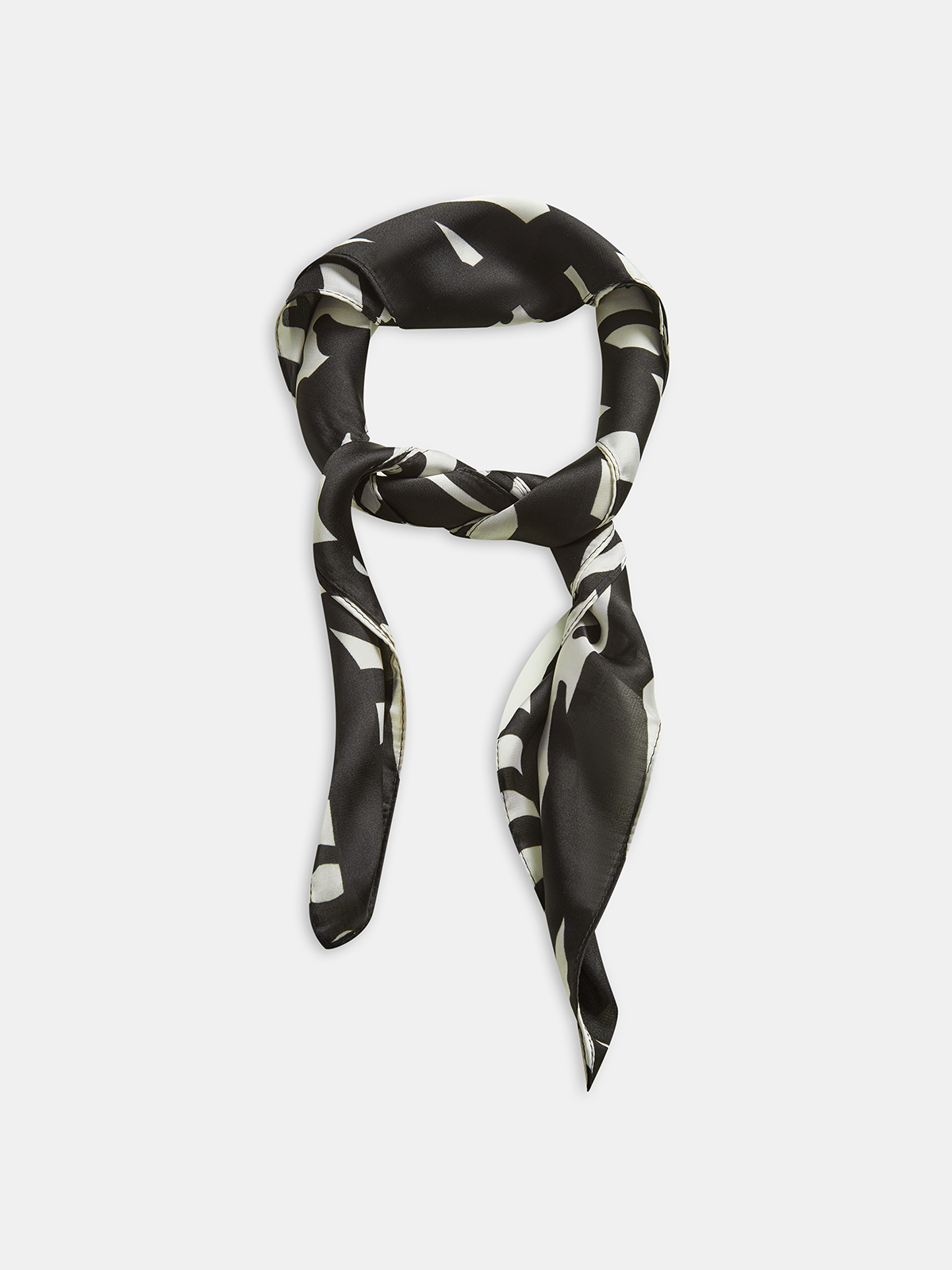 Zebra Desenli Kare Eşarp - 2. görünüm