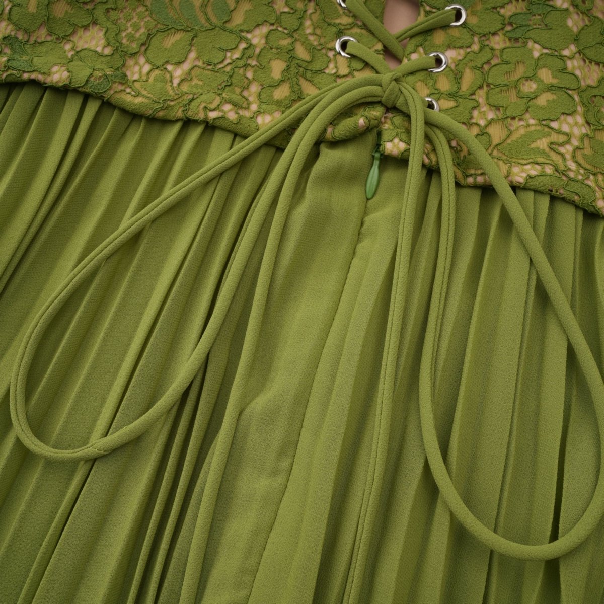 Emerald Korse Maxi Elbise - 14. görünüm