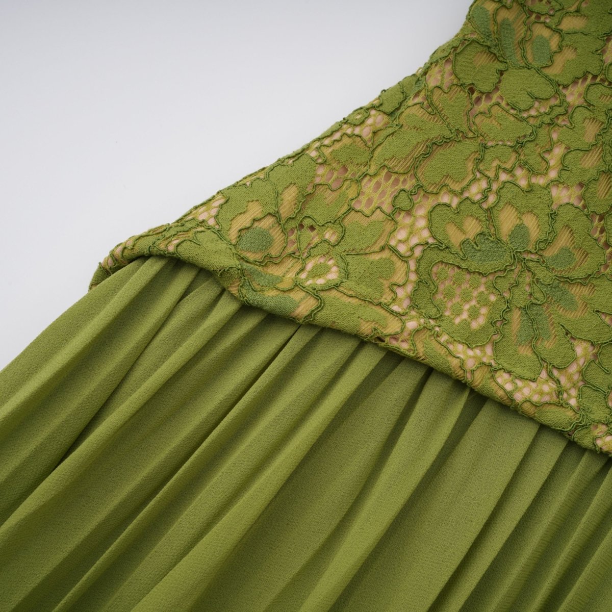 Emerald Korse Maxi Elbise - 10. görünüm
