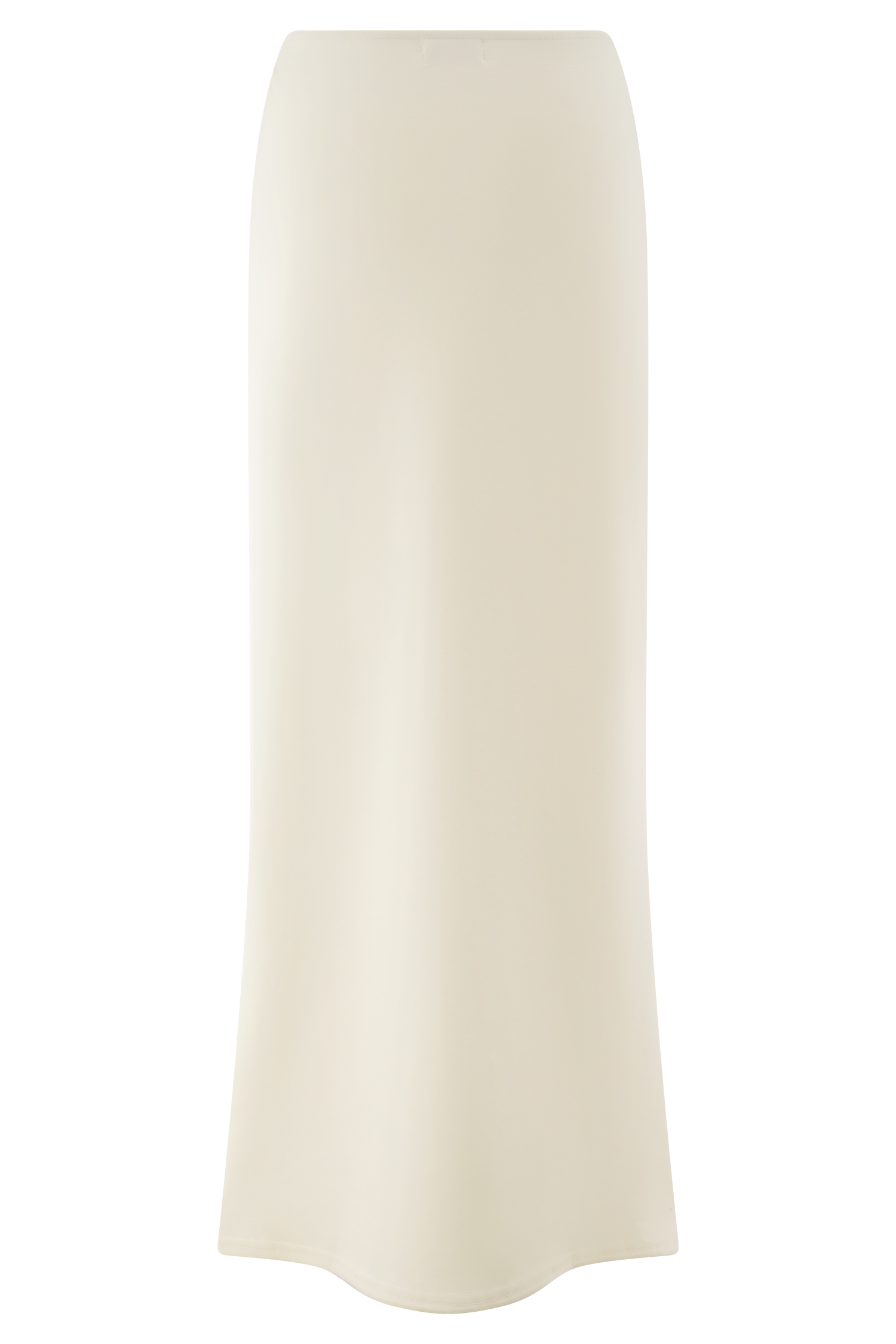 Eris Scuba Jersey Maxi Etek - Fildişi