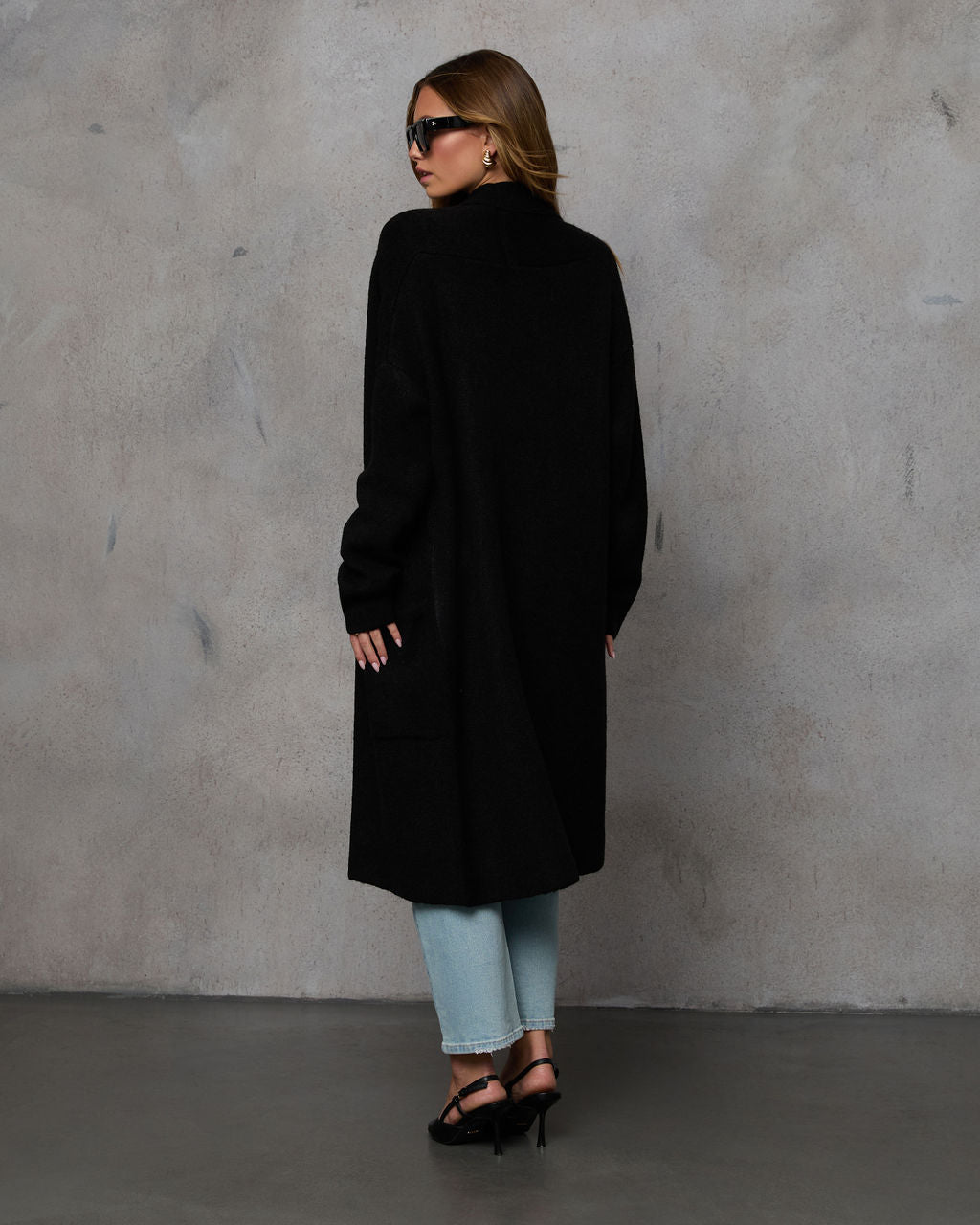 Homebound Örgü Duster Hırka - 2. görünüm