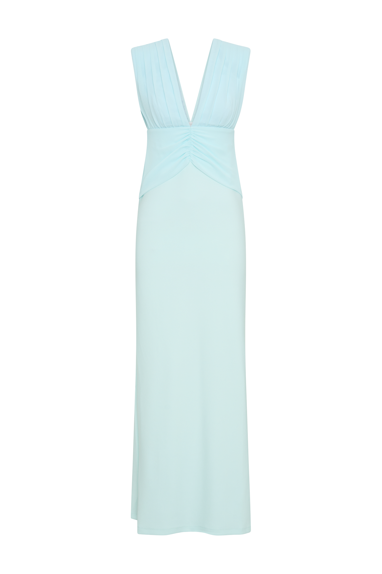 Monique Uzun Elbise - Buz Mavisi