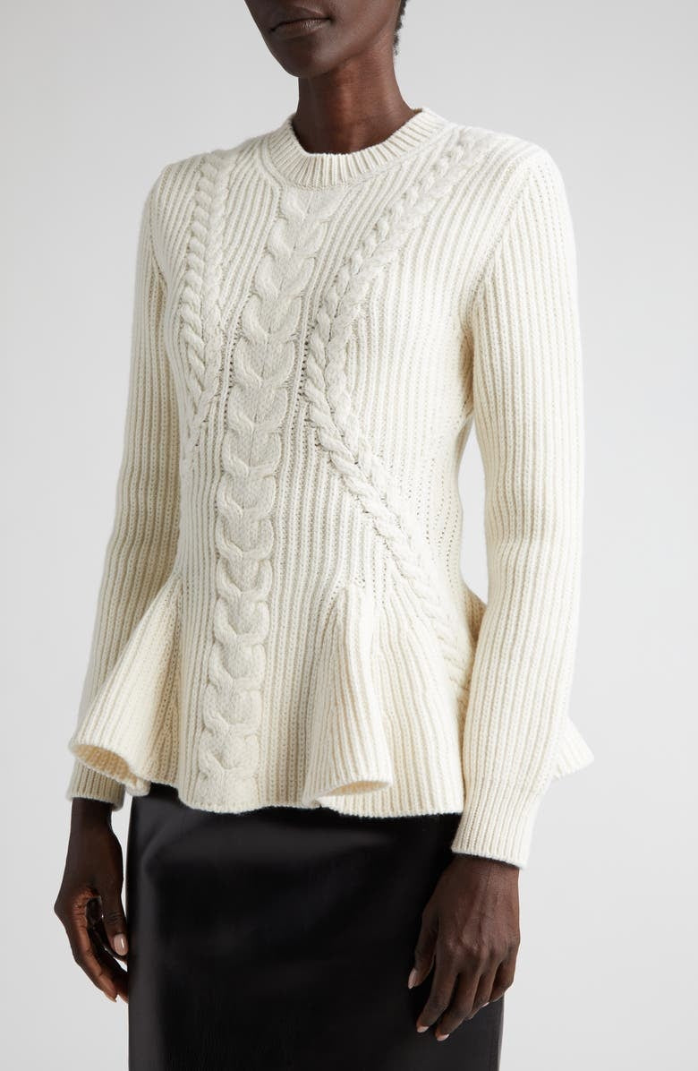 Urban Saç Örgü Peplum Kazak - 2. görünüm