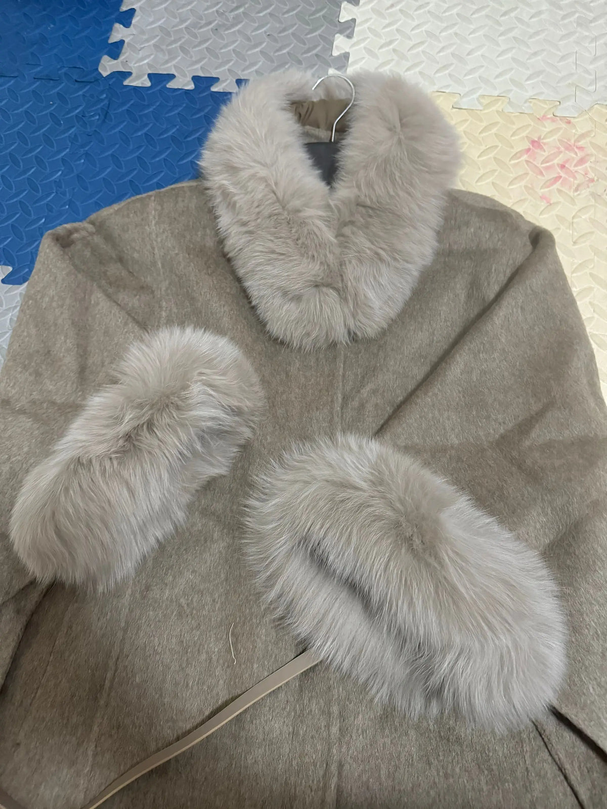Poly Kürklü Ceket - 7. görünüm