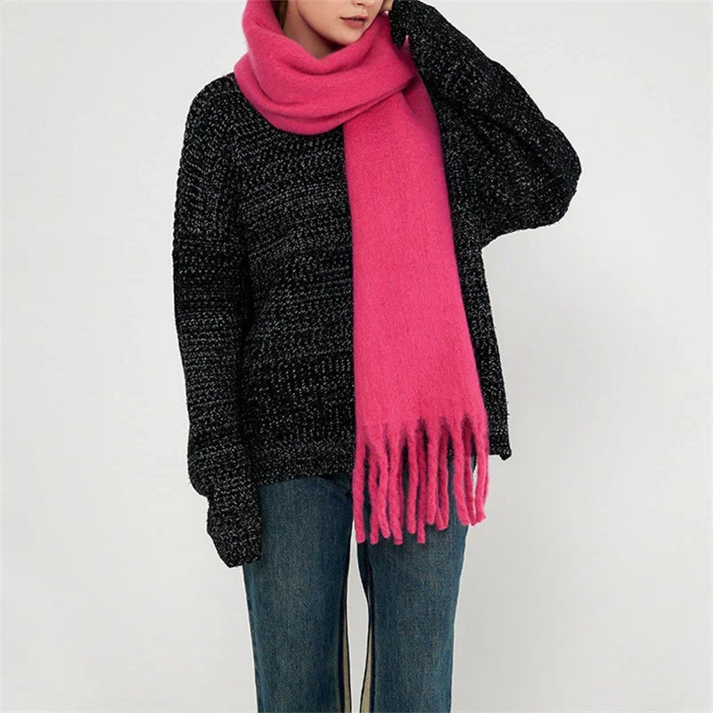 Ivanna Kaşmir Atkı - Pembe