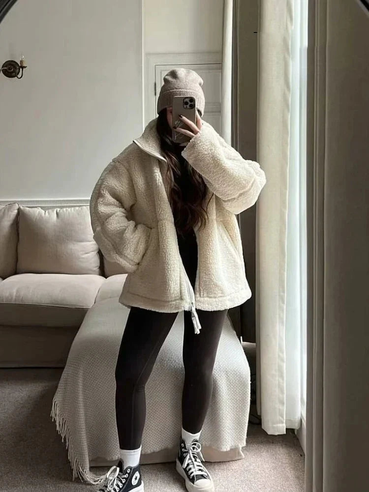 Soria Oversize Yün Ceket