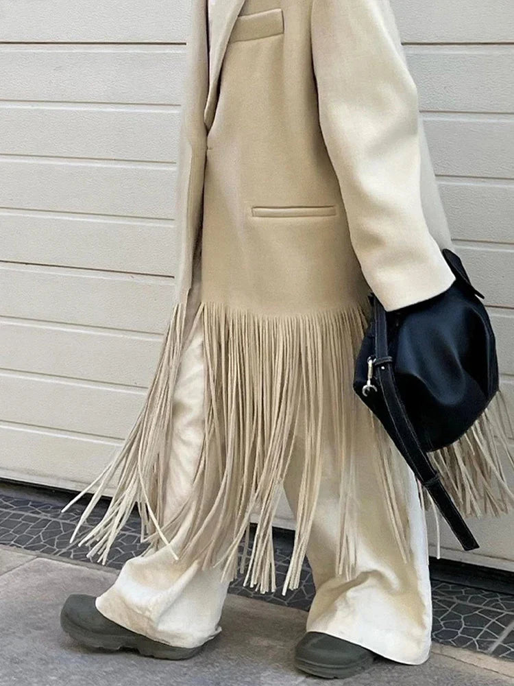 Mave Oversize Ceket - 3. görünüm