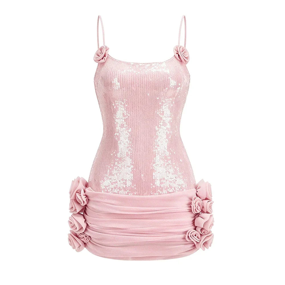 Yazlık Elbise - Pembe - 9. görünüm
