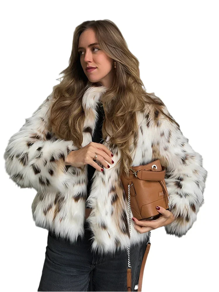 Luxen Leopar Desenli Mont - 2. görünüm