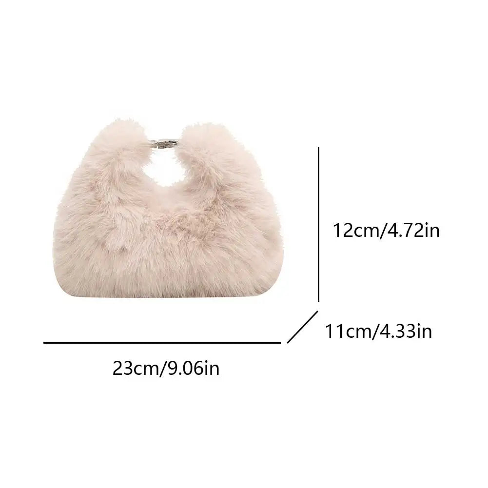 Fox Peluş Kürk Çanta - 5. görünüm