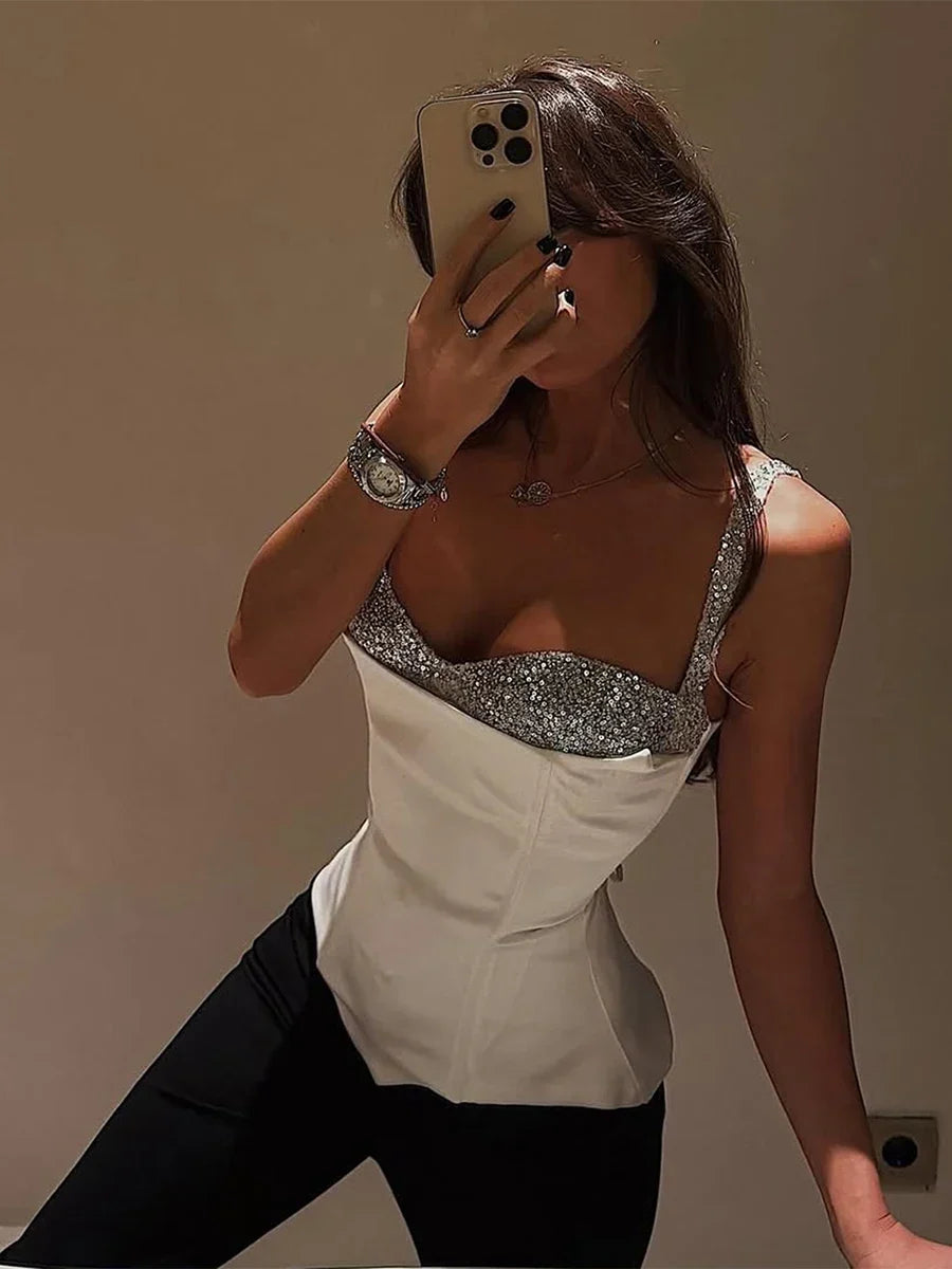 Asimetrik Tank Top