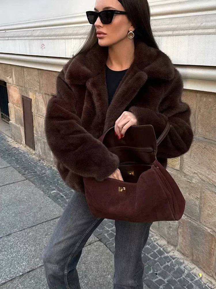 Weeky Peluş Kısa Ceket - 4. görünüm