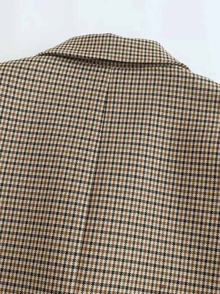 Ekose Blazer - 5. görünüm