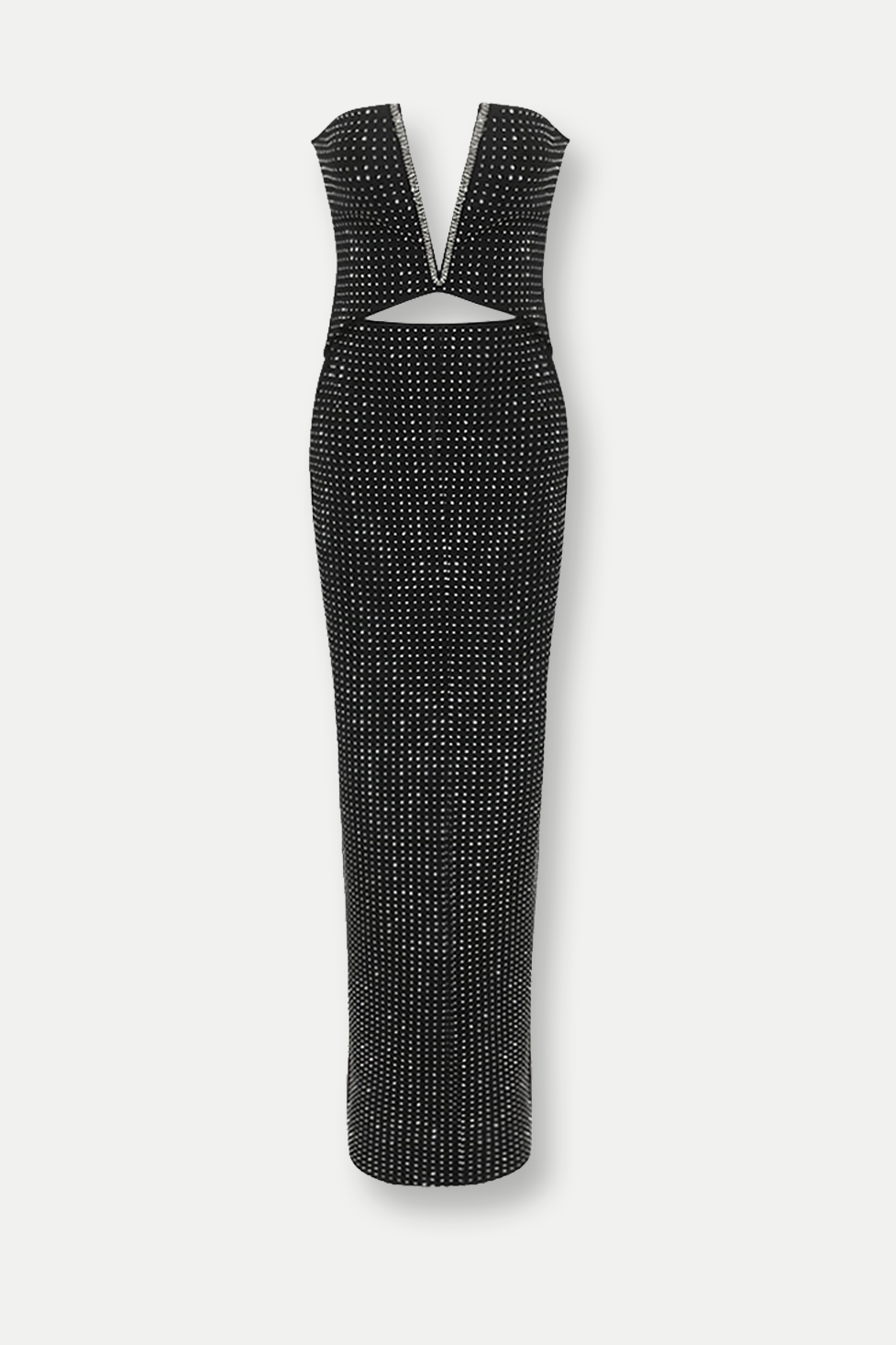 Salem Taşlı Bodycon Maxi Elbise - 5. görünüm