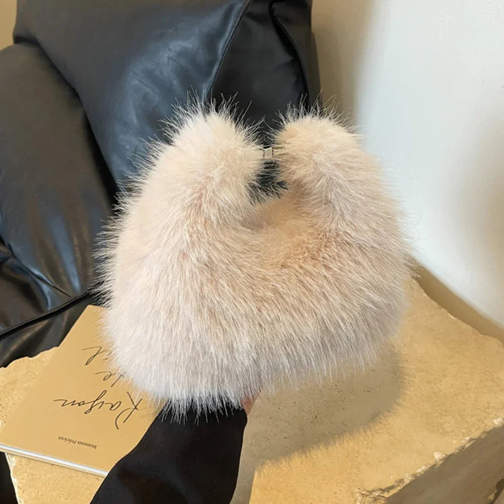 Fox Peluş Kürk Çanta - 10. görünüm