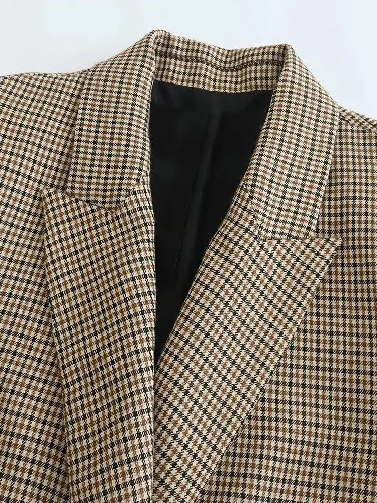 Ekose Blazer - 3. görünüm