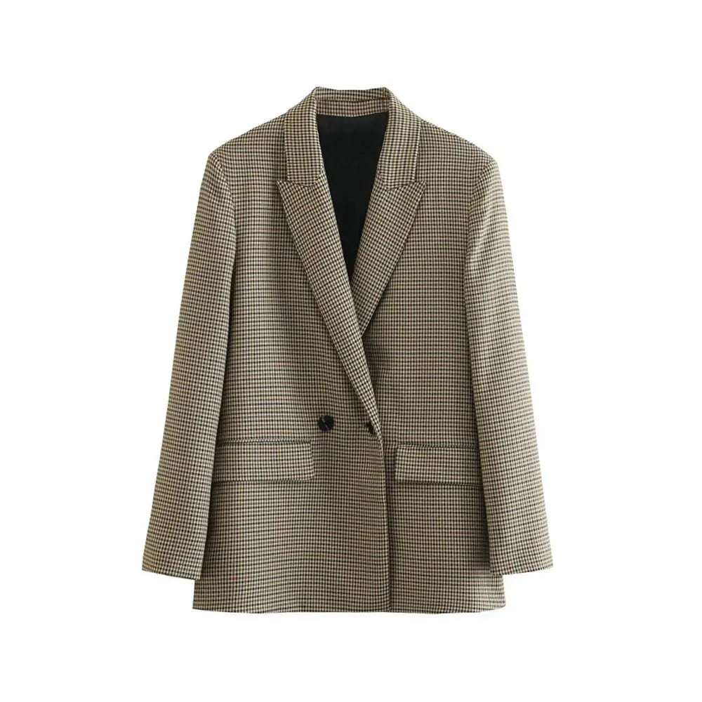 Ekose Blazer - 7. görünüm