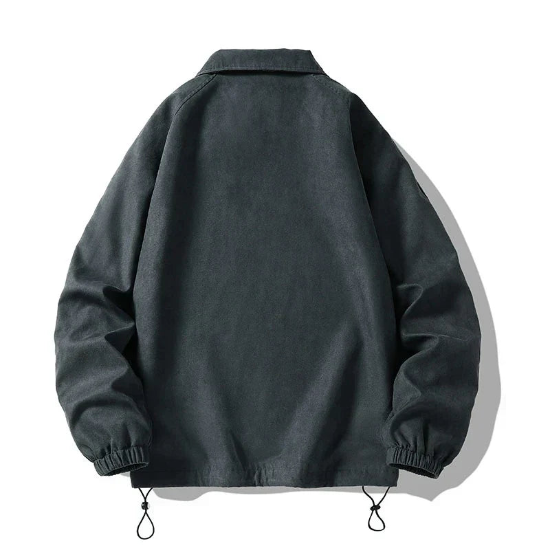 Renn Unisex Bomber Ceket - Soluk Siyah
