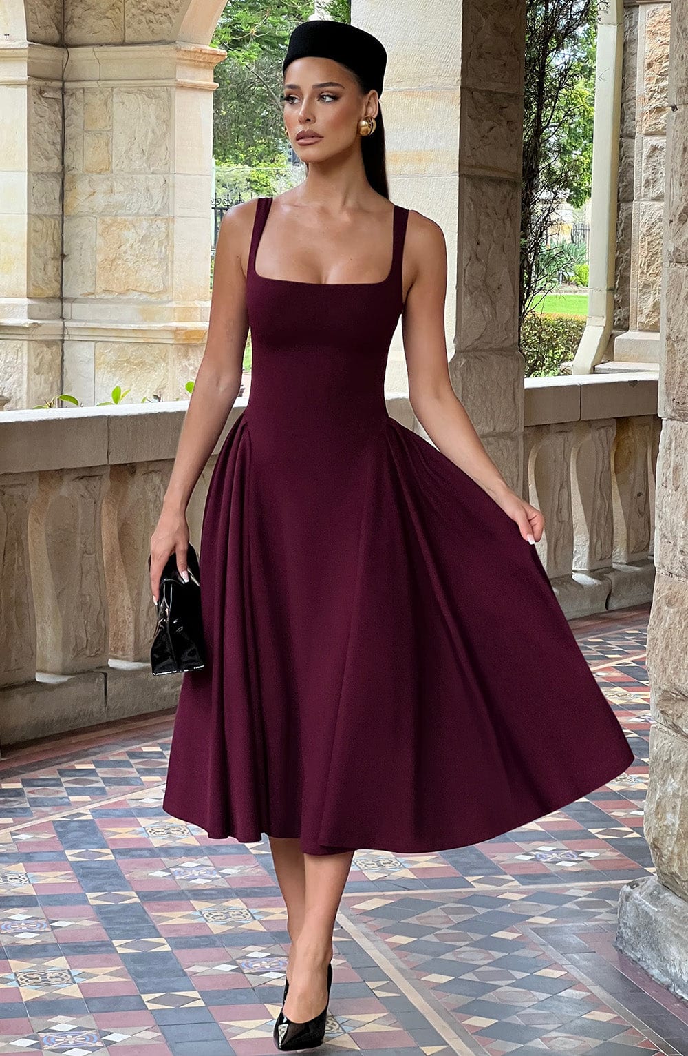 Celeste Midi Elbise