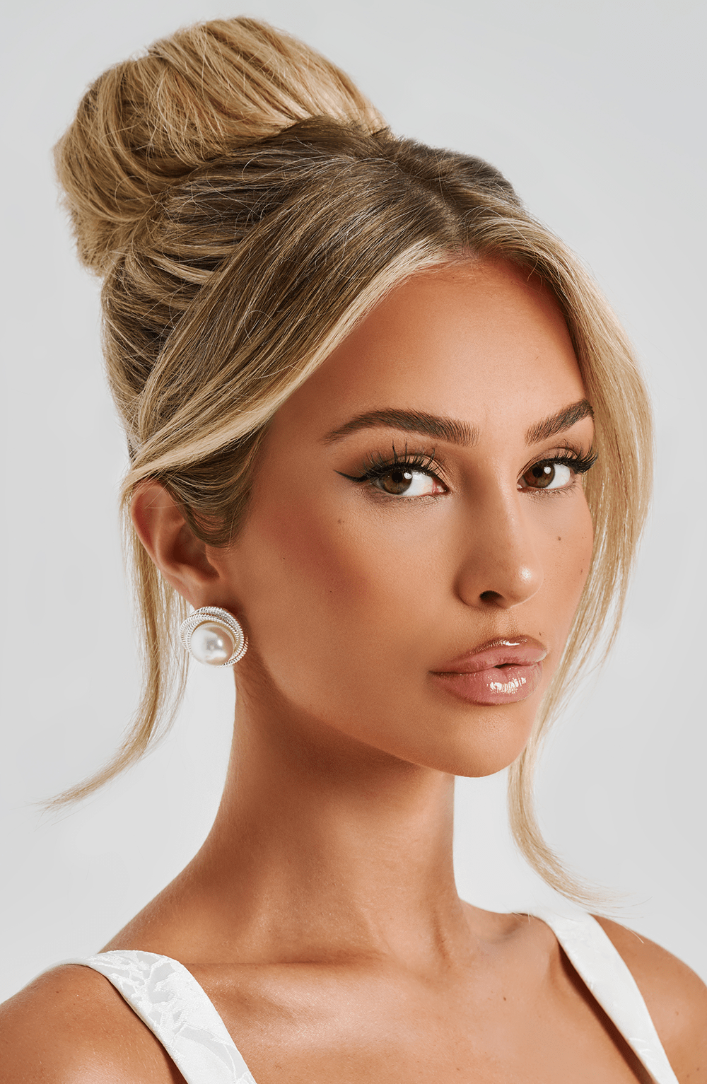 Davina Küpeleri - Gümüş - 2. görünüm
