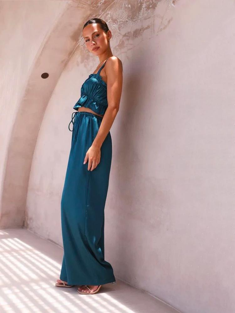 Sherry Büzgülü İpeksi Salon Takımı - 11. görünüm