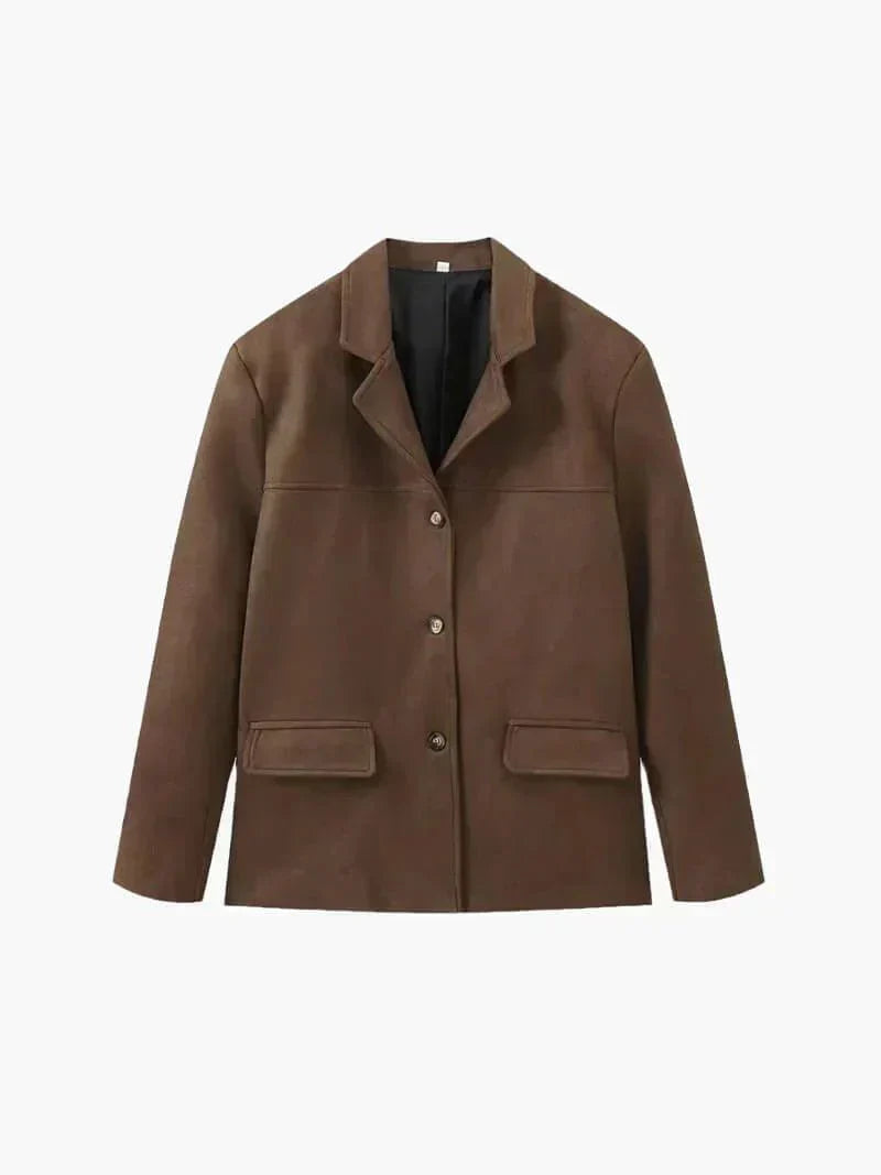 Celine Suni Süet Ceket - 3. görünüm