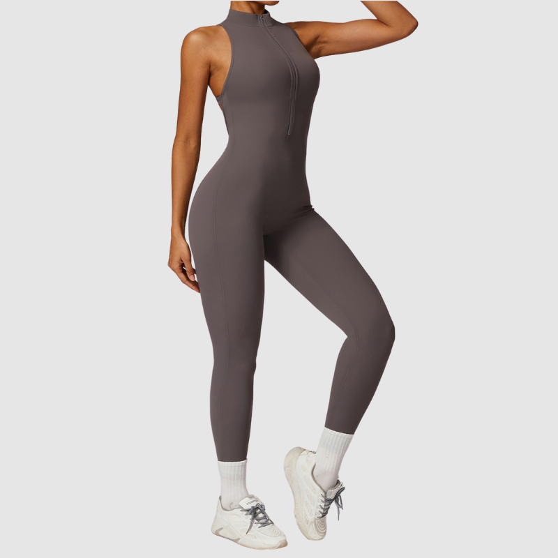 Kolsuz Yüksek Yakalı Bodysuit